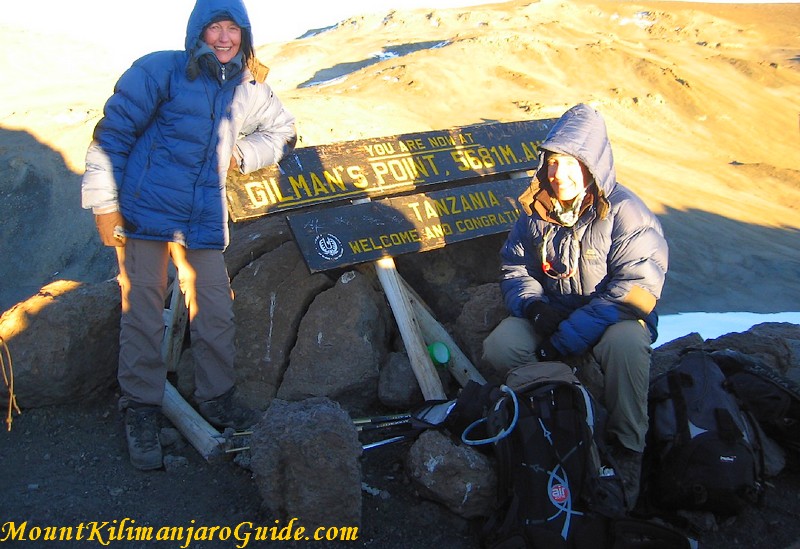 Kilimanjaro climb via Marangu route - Gilman's Point